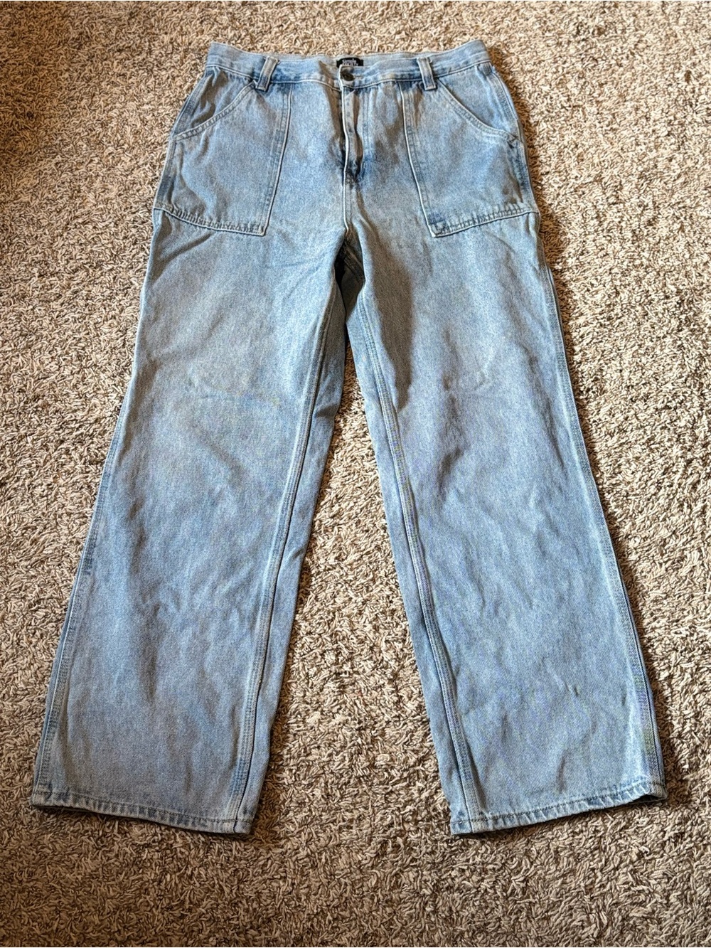 Classic Women's Light Blue Carpenter Jeans